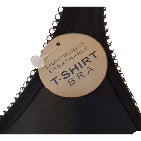 BRA BUNDLE WACOAL 3-IN-1 STRAPLESS & T-SHIRT UNDERWIRE BRA NUDE & BLACK SZ 34C - Picture 12 of 16